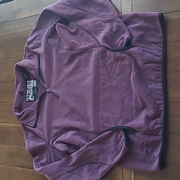 Powder River Outfitters Purple 1/4 zip pullover size XL - Picture 1 of 4